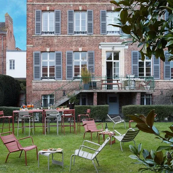 O DELA DE L'O, LE 64 - maison d'hôtes de charme entre Côte d'Albâtre et Baie de Somme，位于Le Mesnil-Réaume的酒店