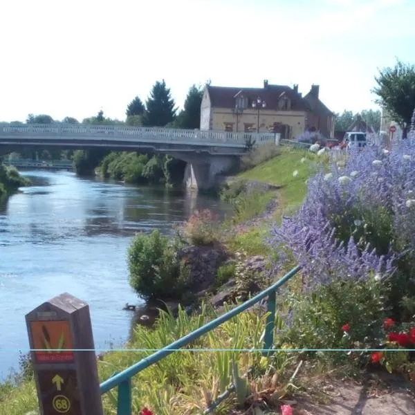 Aux 10 Ponts - Gîte aux abords du fleuve La Somme - La mer à 30 min - La nuit pour 6 voyageurs，位于Limeux的酒店