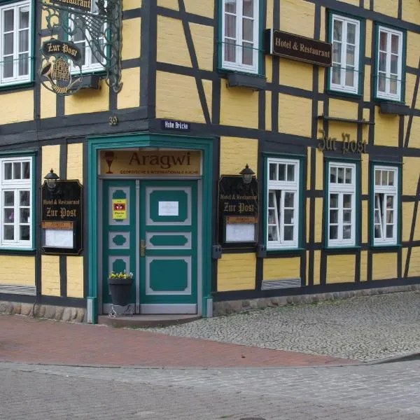 Hotel & Restaurant Aragwi，位于Beetzendorf的酒店