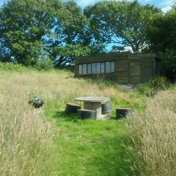 Stags View,Unique eco cabin, Dartmoor views，位于South Brent的酒店