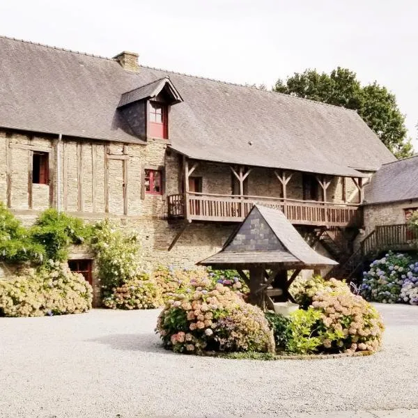 Chambre d'hôtes de La Gaudinais，位于Caro的酒店