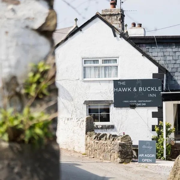 The Hawk & Buckle Inn，位于Llansannan的酒店