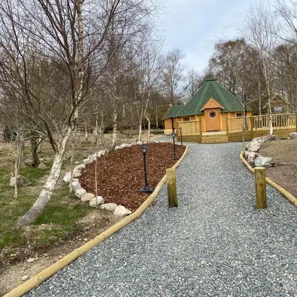 Woodland Lodge Oxen Craig，位于Kintore的酒店
