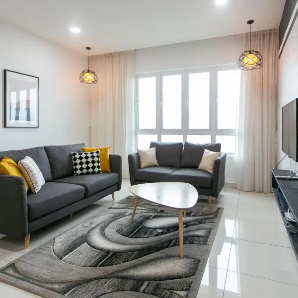 Jomstay Octagon Duplex Penthouse Ipoh Town，位于Kampong Pinji的酒店