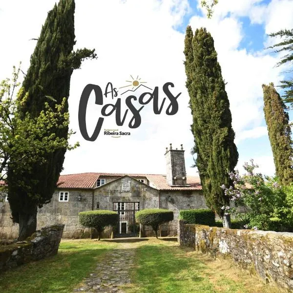 As Casas Ribeira Sacra，位于Casarellos的酒店