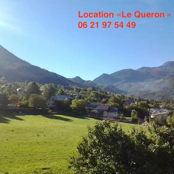 Location Le Queron，位于埃格里尔的酒店