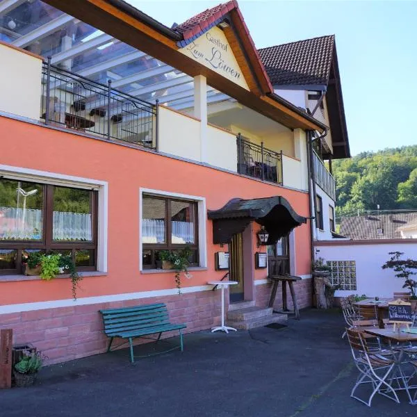 Gasthof Zum Löwen，位于Rohrbrunn的酒店