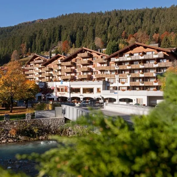 斯尔瑞特塔公园酒店，位于Davos Wolfgang的酒店