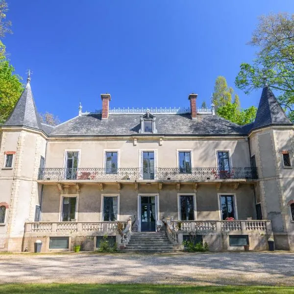 Château de la villeneuve，位于Saint-Ambreuil的酒店