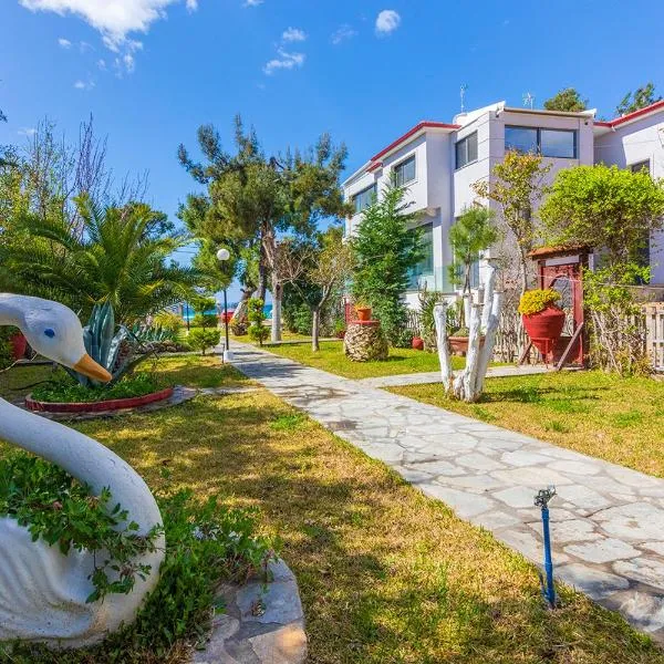 Galazia Akti Seaside Apartments，位于新马尔马拉斯的酒店