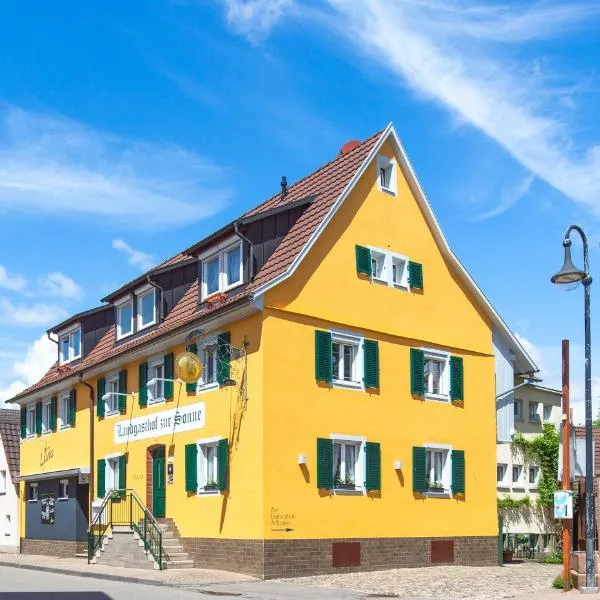 Landgasthof zur Sonne，位于绍普夫海姆的酒店