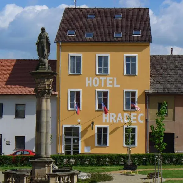Hotel Hradec，位于Mlázovice的酒店
