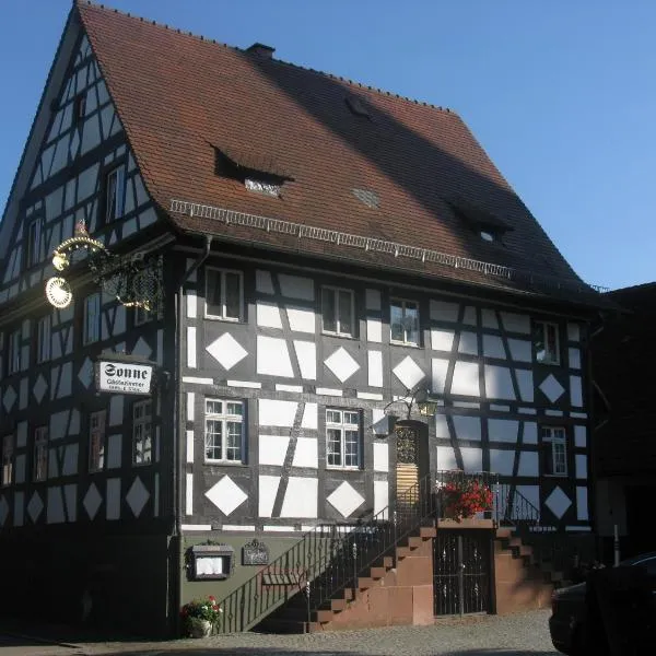 Gasthaus Sonne，位于Vörstetten的酒店