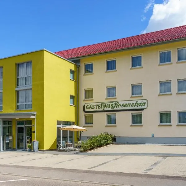Hotel Rosenstein，位于Bartholomä的酒店