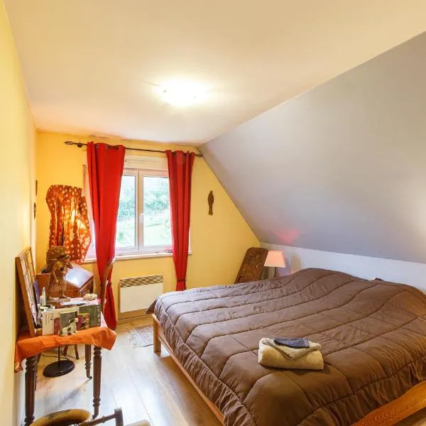 Chambre avec grand lit，位于Kuhlendorf的酒店