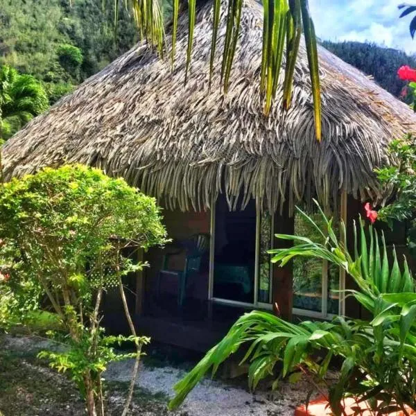 HUAHINE - Bungalow Vanille 2p，位于法勒的酒店