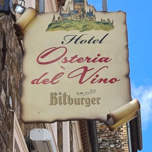 Hotel Osteria Del Vino Cochem，位于Münstermaifeld的酒店