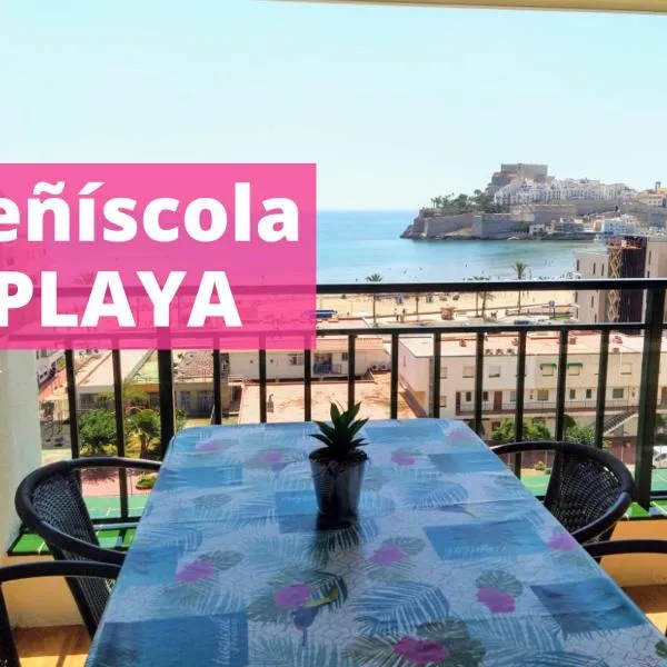 NEW! PEÑÍSCOLA PLAYA 1a LINEA，位于佩尼斯科拉的酒店