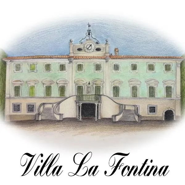 Agriturismo Villa La Fontina，位于卡斯蒂廖恩菲奥伦蒂诺的酒店