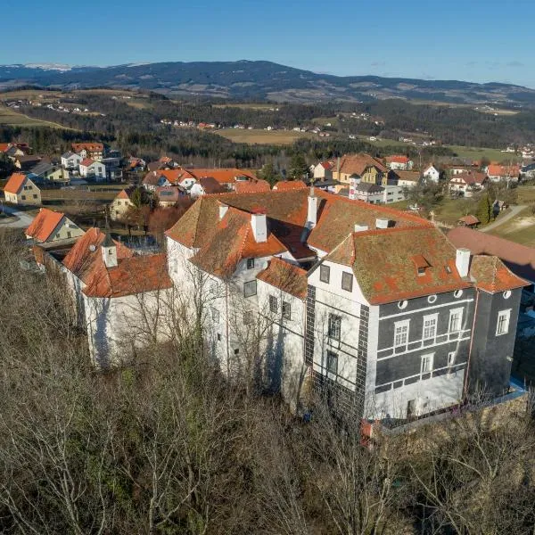 Schloß Aichberg，位于Sankt Lorenzen am Wechsel的酒店