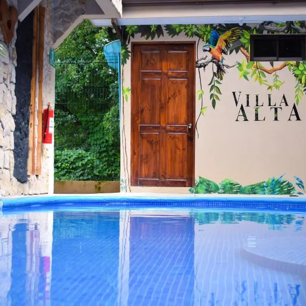 Apartotel VILLA ALTA TAMARINDO，位于格兰德海滩的酒店