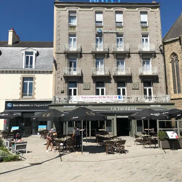 Best Western Le Duguesclin Hôtel-Restaurant，位于圣布里厄的酒店