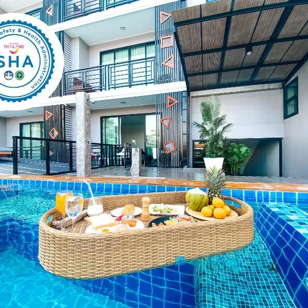 七岩伊林海滩旅馆，位于Ban Pak Khlong Cha-am的酒店