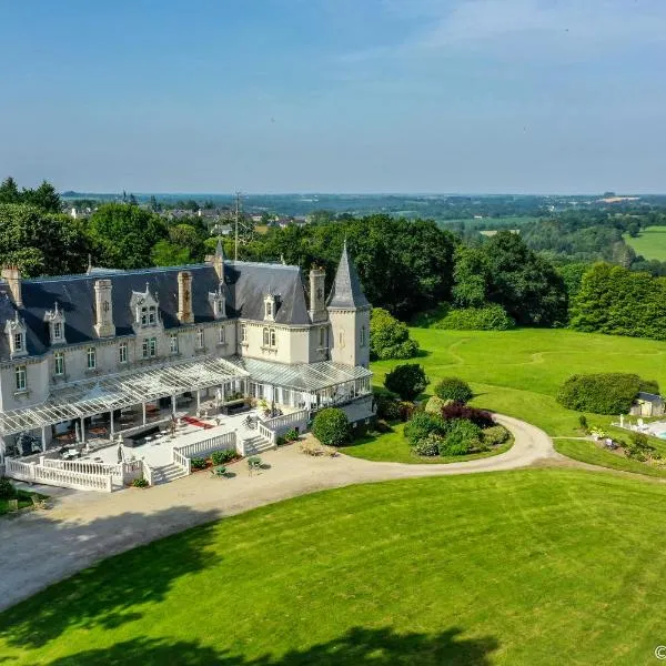 Château de KERVOAZEC - Chambres d'hôtes，位于Trégourez的酒店