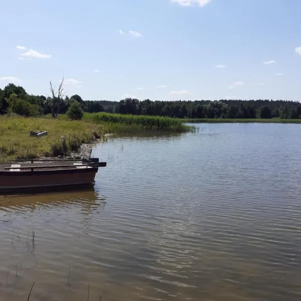 Domek w sadzie na Mazurach，位于Stręgielek的酒店