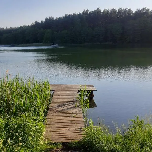 Domek nad Jeziorem Piła，位于Bysław的酒店