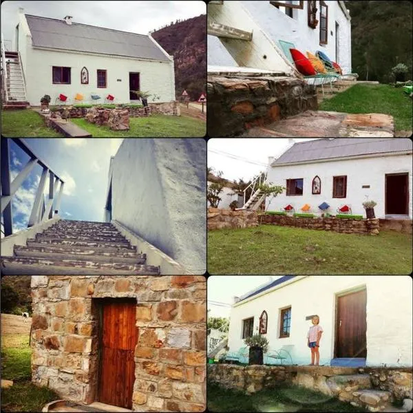 Ou Doc se Quirky little house in the Outeniqua mountains，位于Kleinrivier的酒店