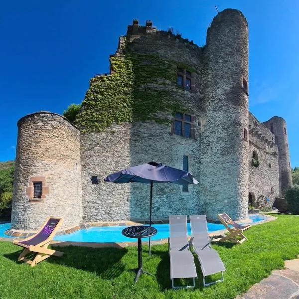 Chambre d'Hôtes au Château de Belcastel，位于Balsac的酒店