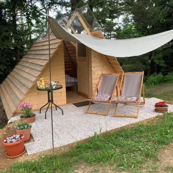 Hillside Bio Glamping，位于Miklavž pri Taboru的酒店