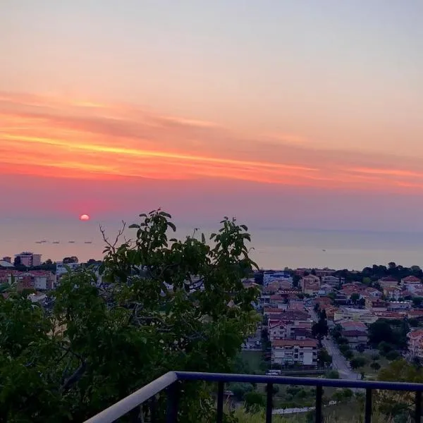 Villa Lida Apartment, in collina con ampio terrazzo e vista mare，位于朱利亚诺瓦的酒店