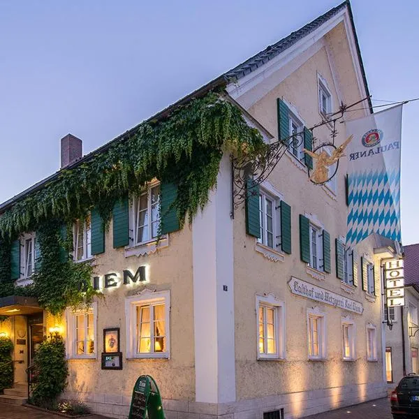 蒂姆酒店，位于Balzhausen的酒店
