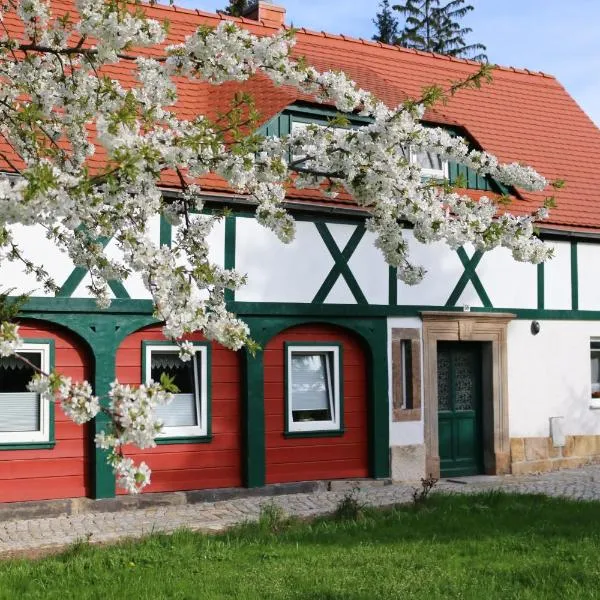 Ferienwohnung Zittauer Gebirge，位于永斯多夫的酒店