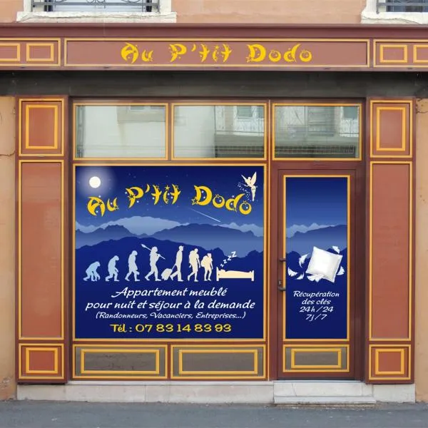 Au P'tit Dodo，位于Cheylard-lʼÉvêque的酒店