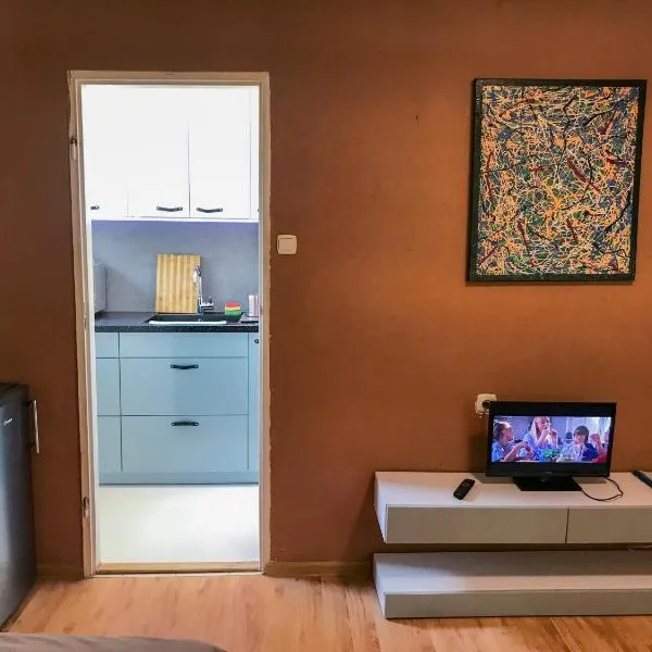 Cosy studio in quiet location，位于普瓦维的酒店