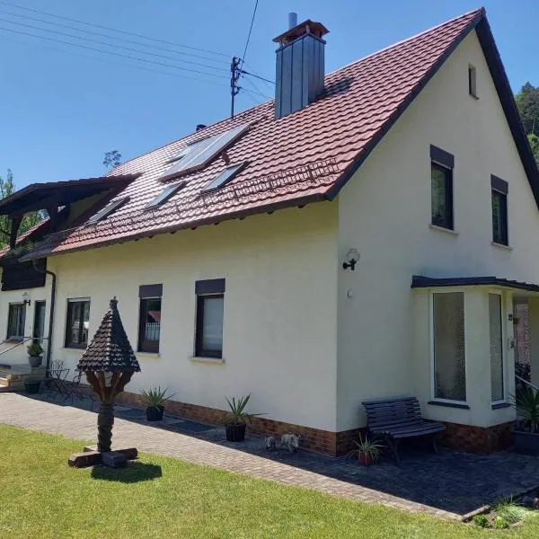 Ferienwohnung Tremmbach，位于Salzwoog的酒店