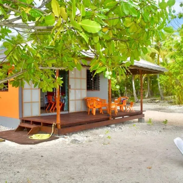 Hiti Tikehau, the ocean side bungalow，位于提克豪的酒店