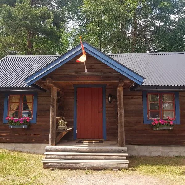 Nås Camping Dalarna, stuga nr 6，位于达拉弗卢达的酒店