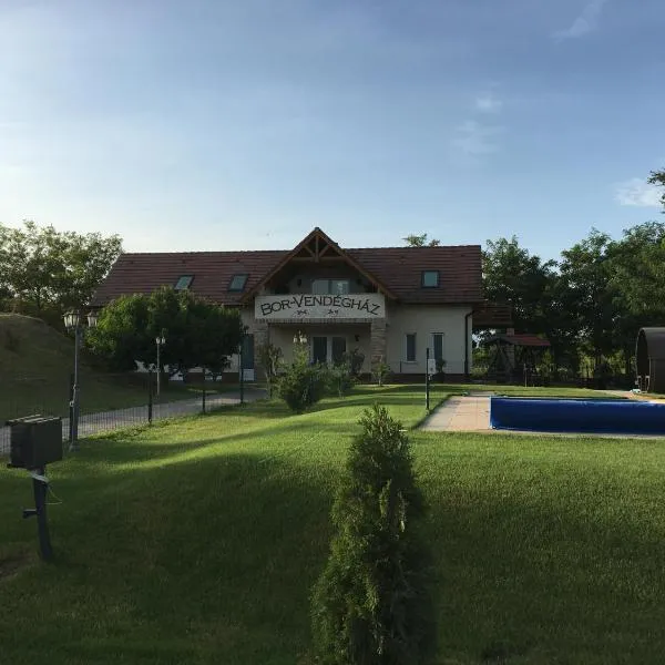 Bor-Vendégház，位于Akasztó的酒店