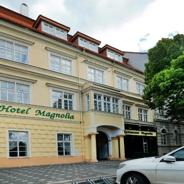 Hotel Magnolia，位于拉贝河畔罗乌德尼采的酒店