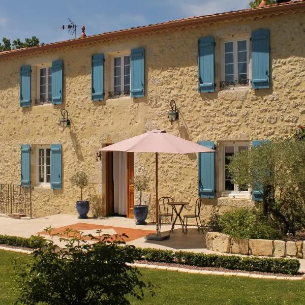 Maison d'Hôtes Las Baillargues de Haut，位于Béraut的酒店