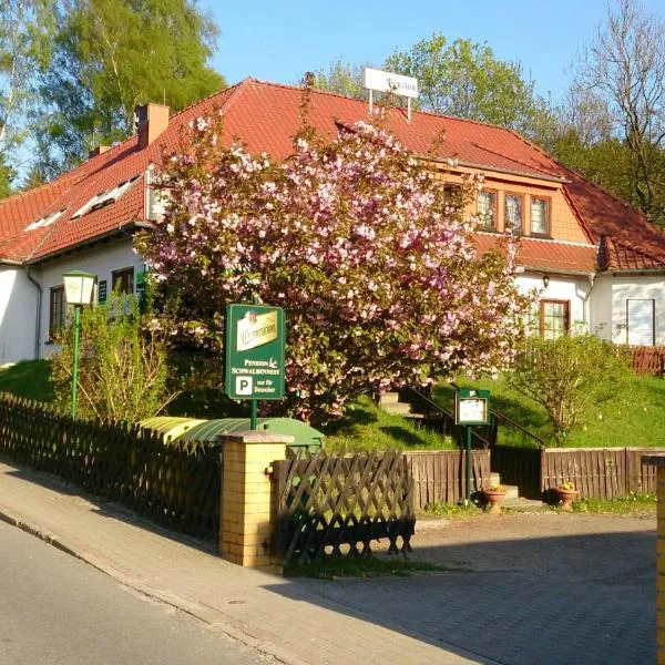 Hotelpension Schwalbennest，位于朗克维茨的酒店