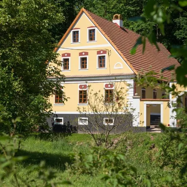 Selské stavení Melchior Häusler，位于Božanov的酒店