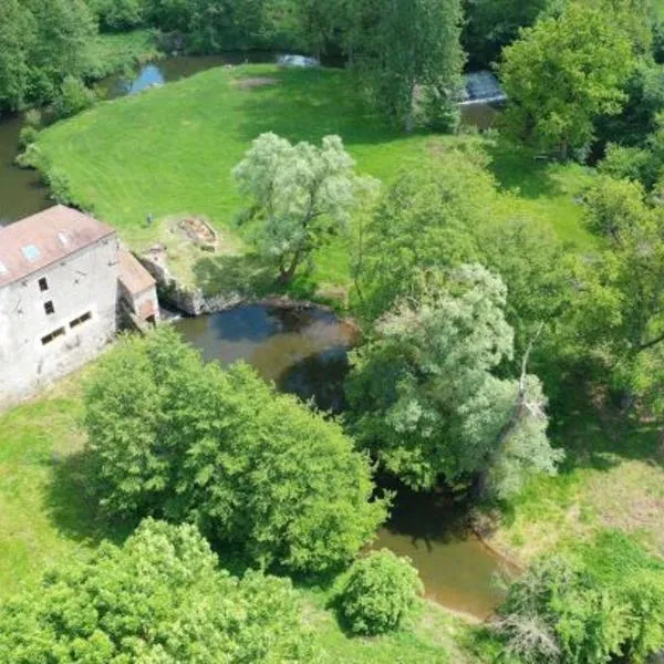 Atelier de peinture au Moulin de Gâteau - Atelier sur l'eau，位于La Vallée的酒店