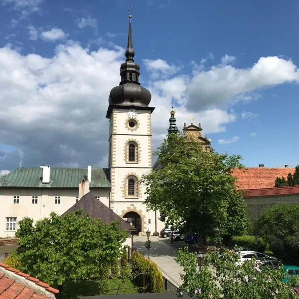 Noclegi U Bram Klasztoru，位于Gołkowice Górne的酒店