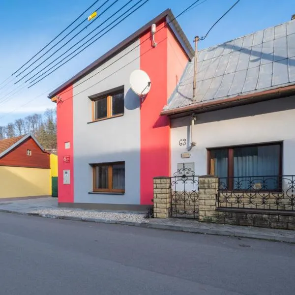 Pohoda Salaš u Velehradu-2 apartmany，位于Jankovice的酒店