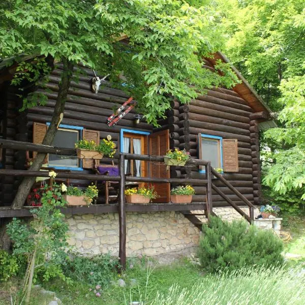 B&B Le Corone - Chalet nel Bosco，位于Cavalo的酒店